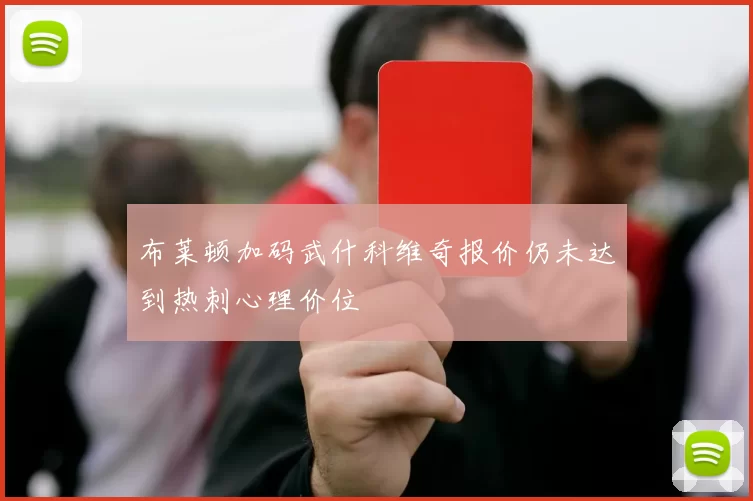 布莱顿加码武什科维奇报价仍未达到热刺心理价位