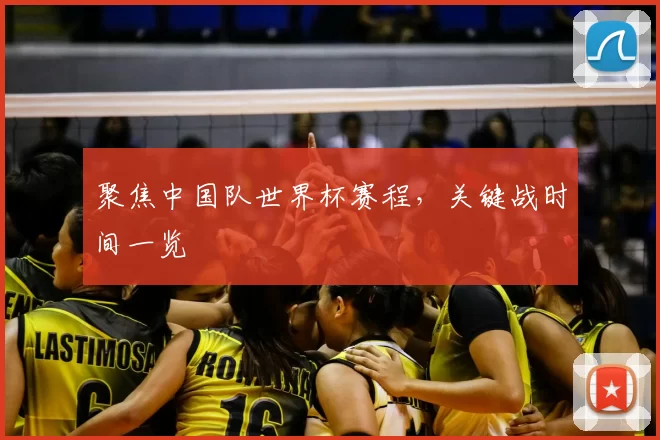 聚焦中国队世界杯赛程,关键战时间一览