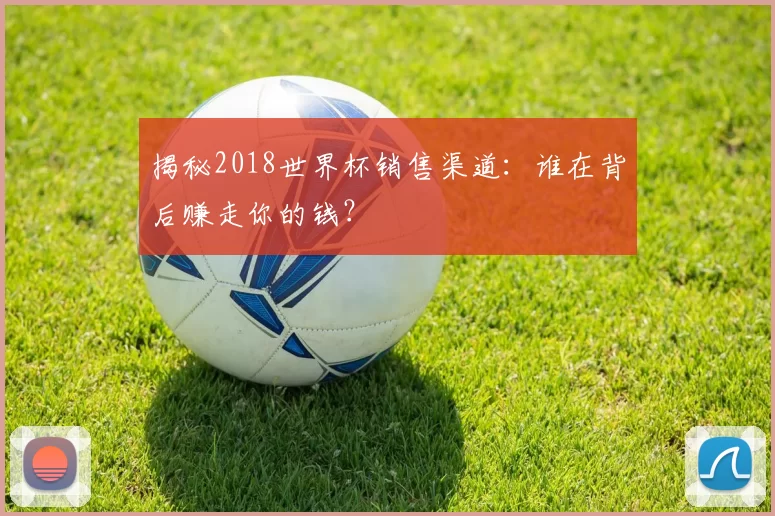 揭秘2018世界杯销售渠道:谁在背后赚走你的钱?